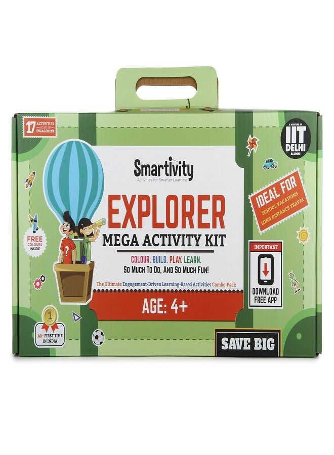 سمارتيفيتي مجموعة أنشطة سمارتيفيتي الضخمة - لعبة استكشاف العلوم والتكنولوجيا والهندسة والرياضيات، والبناء والتشييد، والتعلم، والبناء والتشييد - Image 1